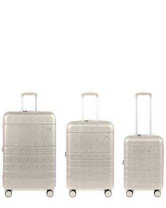 Champs Luggage Linen Ii Expandable 3Pc Trolley Set