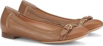 AGL Monika Cap Toe Ballet Flat in Cara-Coco-Cara at Nordstrom, Size 40.5