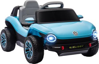 OEM Coche El&eacute;ctrico Para Ni&ntilde;os De +3 A&ntilde;os Volkswagen E-buggy 12v Con Mando A Distancia 2,4 G Ruedas Con Suspensi&oacute;n Azul