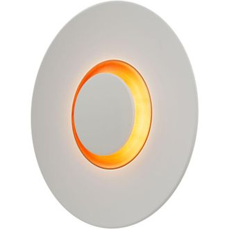 Leds - C4 Leds-c4 - Grok - Aplique Led Para Interior Blanco, Lat&oacute;n