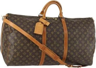 Louis Vuitton Pre-owned Weekend Bags, female, Brown, Size: ONE SIZE Pre-owned Weekend Bag