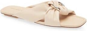 Stuart Weitzman Cece Slide Sandal in Barely Beige at Nordstrom Rack, Size 5.5