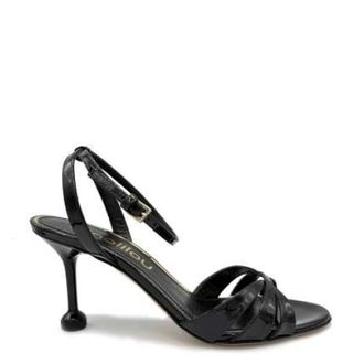 Ninalilou High Heel Sandals, female, Black, Size: 10 US Mirror-effect Sandal
