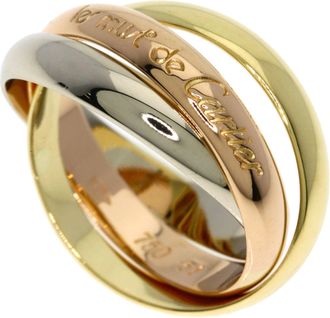Cartier Yellow Gold (18K) Pink Gold (18K) White Gold (18K) Band Ring (Pre-Owned)