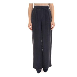 Pennyblack Wide Trousers, female, Blue, Size: 2XL Pbbundici Soft trousers
