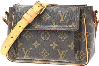 Louis Vuitton Viva Cite Monogram Canvas Brown Canvas Handbag (Pre-Owned)