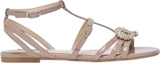Liu Jo Sandy 08 Sandaal - Dames - Sandalen - Beige - 41 EU - Leer - Schoenen