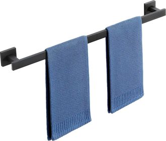 OEM Toallero De Ba&ntilde;o De 60 Cm De Largo, De Acero Inoxidable Sus304, Para Cocina O Ducha, Color Negro