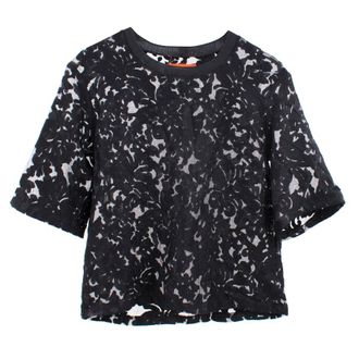 Clover Canyon Black Lace Top Size XS