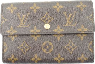 Louis Vuitton Louis Vuitton Stoffen Portemonnee Porte Tresor
