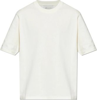 Ami Oversize T-shirt - Heren - T-shirts - Beige - 2XL - Katoen - Tops