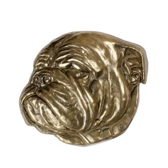 OEM Bulldog Ii - Una Placa Conmemorativa Con Un Perro, Un Agradecimiento Personalizado, Un Premio, Un Diploma Con Dedicatoria De La Marca Art-dog