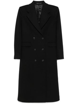 Paul Smith double-breasted coat - Black