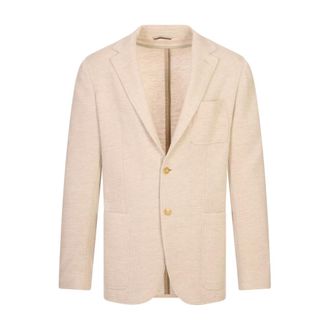 Canali Hombre, Chaquetas, Beige, Talla: 2XL