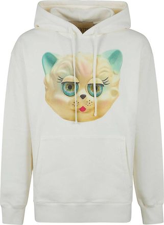 Valentino Garavani Jersey Felpa Caprple Chat Dela Maison