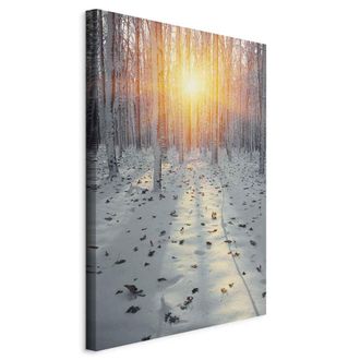 Artgeist Pintura - Tarde De Invierno (1 Parte) Vertical
