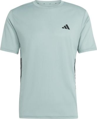 adidas WE Base 3-Stripes Tee Funktionsshirt f&uuml;r Herren | grau