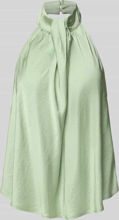 Mbym mbyM Blusentop mit Neckholder Modell Zuzela in Schilf, Gr&ouml;&szlig;e XL