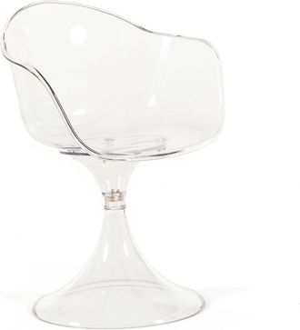 Siediti Fuori e Dentro Set de 2 sillas en policarbonato transparente