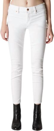 Blank NYC Great Low Rise Skinny Jeans In White