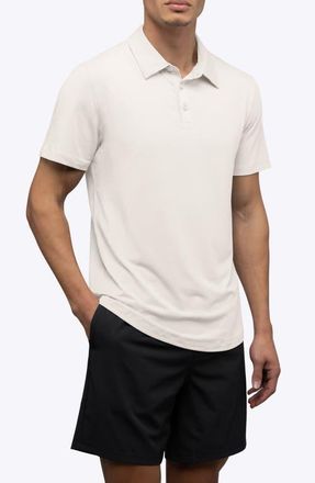 Cuts Crossover Polo in Bone at Nordstrom, Size Xx-Large