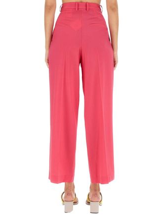 Alysi Wool Trousers - Pink