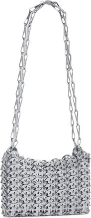 Paco Rabanne Womens Shoulder Bag Nano Silver
