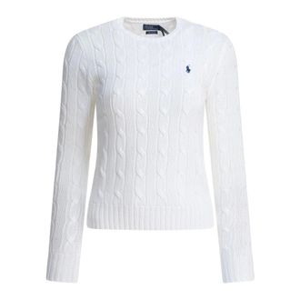 Polo Ralph Lauren Truien & Vesten, Dames, Wit, L, Katoen, Pima Katoenen Trui