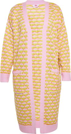 Mymo Vest Dames Roze Limoen Oranje