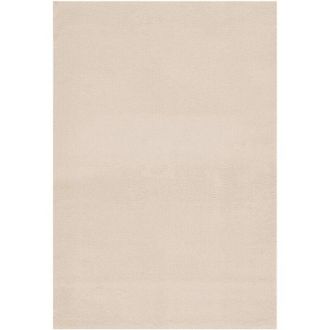 vidaXL Alfombra De Pelo Corto Esponjoso Suave Lavable Beige 160x230 Cm Vidaxl