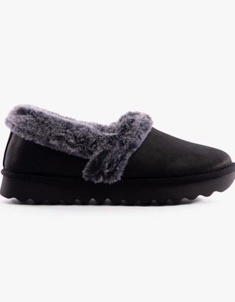 Skechers Womens Skechers 169027/BLK COZY UP Womens Slippers Black - Size: 5.5