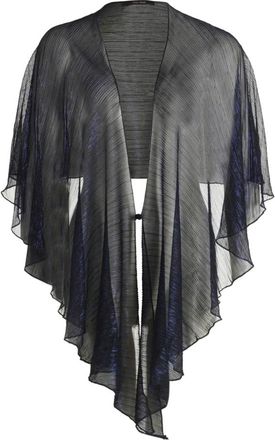 Vera Mont Jassen, Dames, Blauw, ONE Size, Glitter Cape