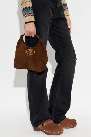 Kurt Geiger Chelsea Small Slouch Hobo Bag, Womens, Brown