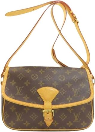 Louis Vuitton Pre-owned Cross Body Bags, female, Brown, Size: ONE SIZE Pre-owned Vintage Monogram Shoulder Bag