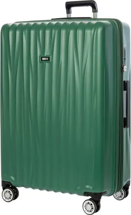 Bric's Cervia Hardside Expandable 30 Large Checked Spinner Luggage in Dark Emerald at Nordstrom