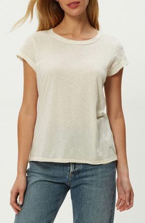 Michael Stars Slub Crewneck Tee in Chalk at Nordstrom