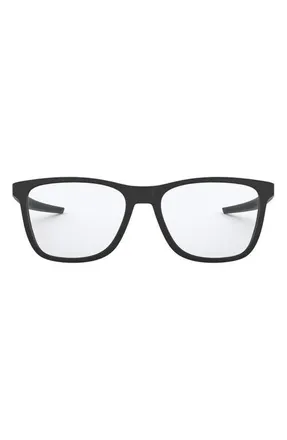 Oakley Centerboard 55mm Square Optical Glasses in Shiny Black at Nordstrom