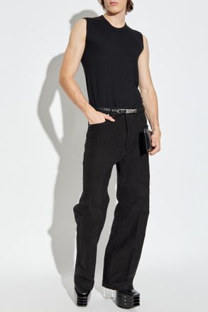 Rick Owens Sleeveless Top, Mens, Black