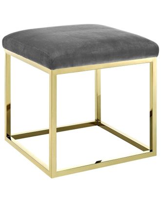 ModWay Anticipate Velvet Ottoman