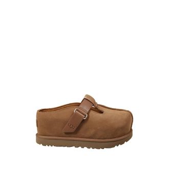 UGG Mules, female, Brown, Size: 11 US W Goldenstar Hi Clog Mule