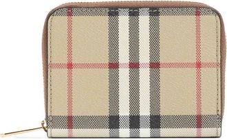 Burberry Mini Zip Around Wallet