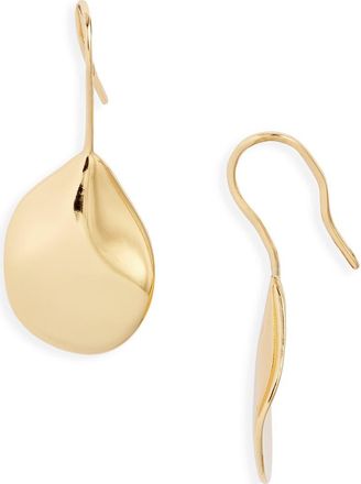 Nordstrom Demi Fine Organic Petal Earrings in 14K Gold Plated at Nordstrom