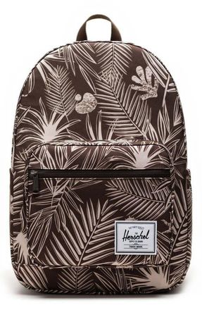 Herschel Pop Quiz Recycled Polyester Backpack in Tropical Foliage at Nordstrom