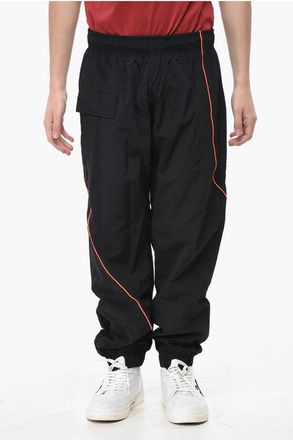 Off-white ACTIVE Nylon Joggers with Neon Details size M