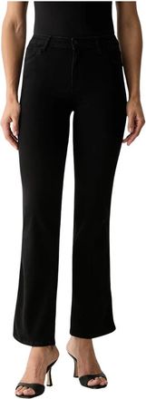 Guess Rechte Jeans - Dames - Bootcut Jeans - Zwart - W28 L32 - Katoen - Jeans