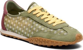 Hoff Bridge Vichy Sneaker in Sage at Nordstrom, Size 6.5Us