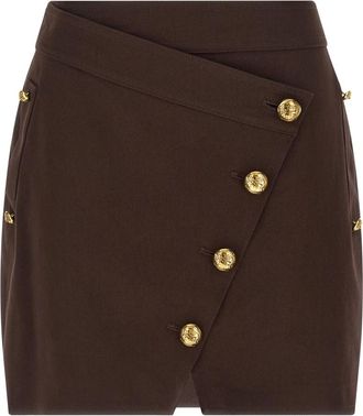 Elisabetta Franchi Mujer, Faldas, Marr&oacute;n, Talla: S