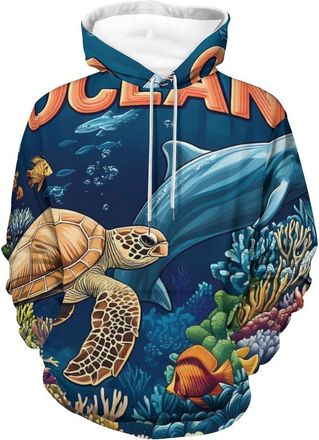 Generic Protect Our Ocean Mens Hoodies Womens Hoodie Sweatshirt Tops Casual Pullover Sweater