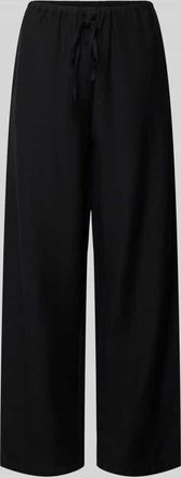 Vila Stoffhose aus Viskose-Mix Modell PRISILLA in Black, Gr&ouml;&szlig;e 34