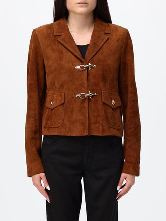 Fay Giacca 2 Ganci in pelle scamosciata